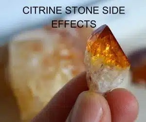 Citrine stone side effects