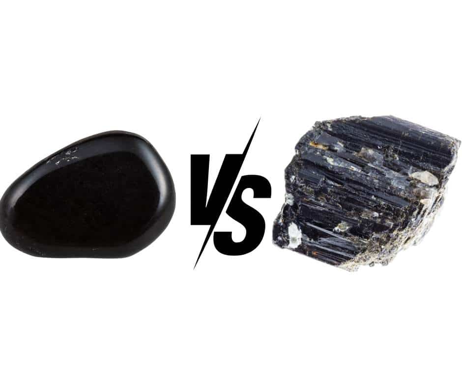 Black Obsidian vs Black Tourmaline CrystalHappiness