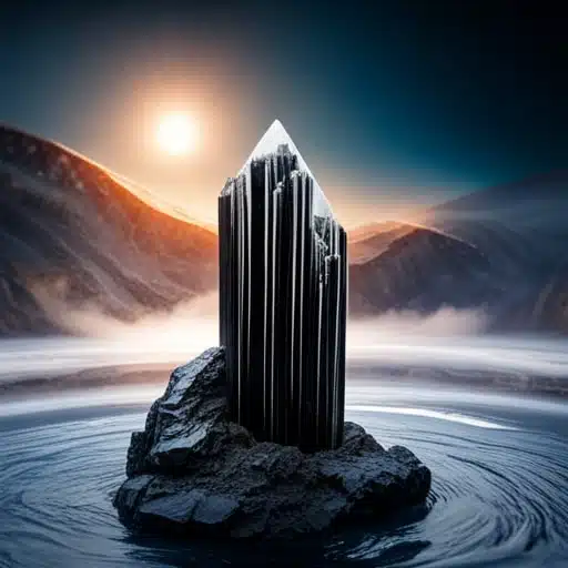 What does black tourmaline attract